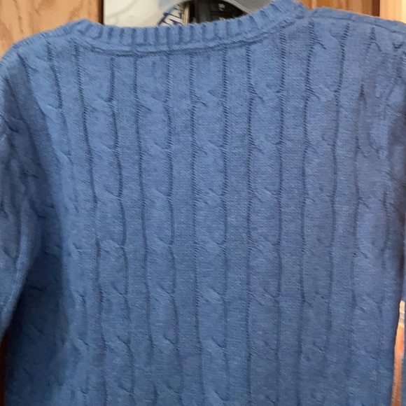 like new,cable knit sweater - Picture 3 of 5